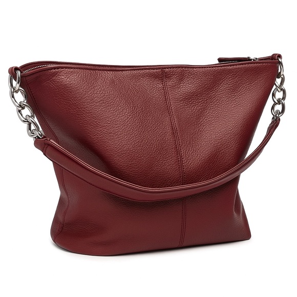 Calvin Klien red hobo Handbag NWOT - Picture 2 of 6